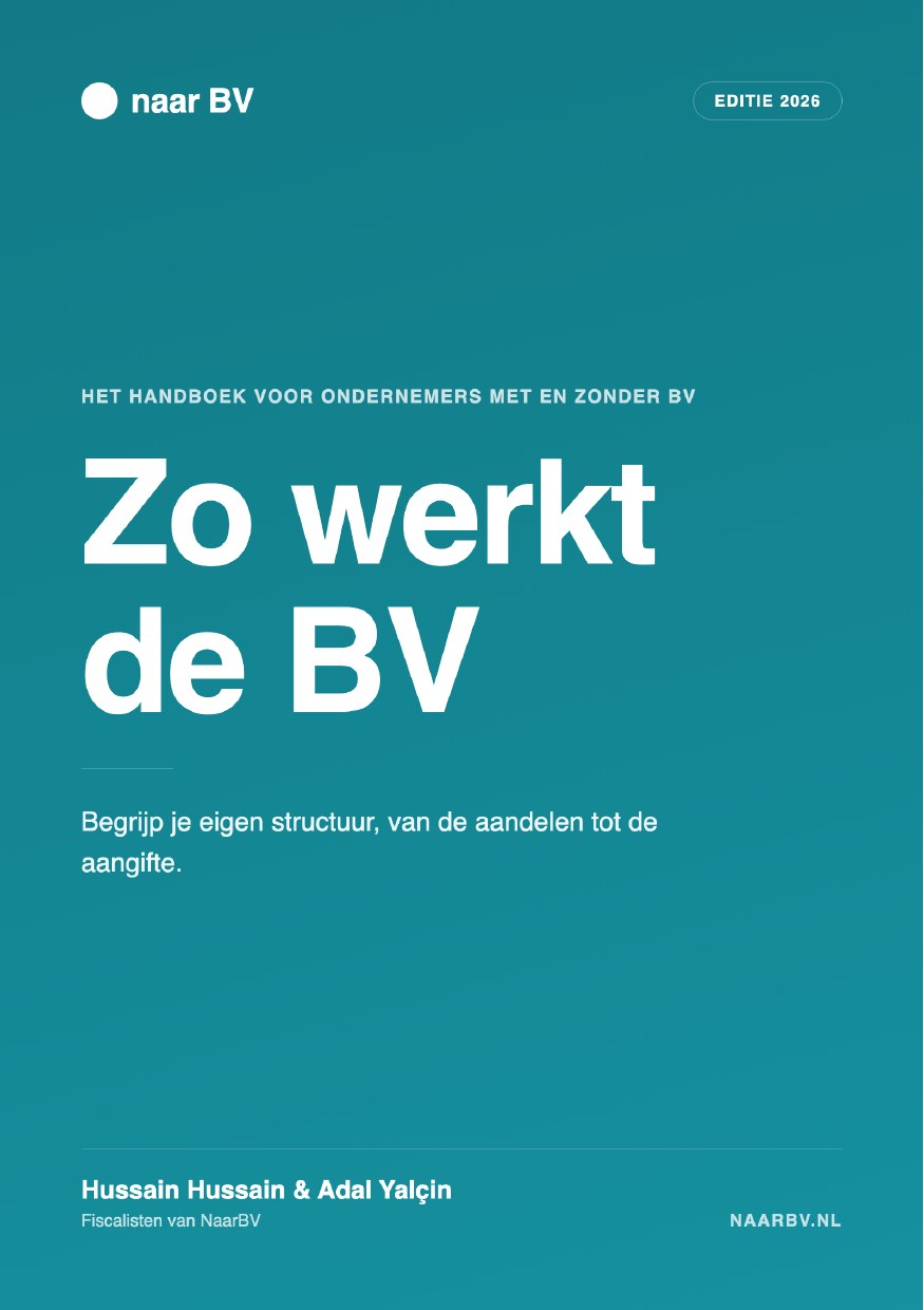Omslag van Zo werkt de BV, het handboek voor ondernemers, editie 2026